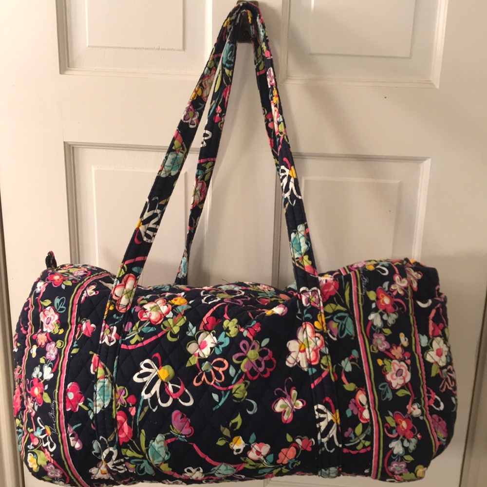Vera Bradley large iconic duffel